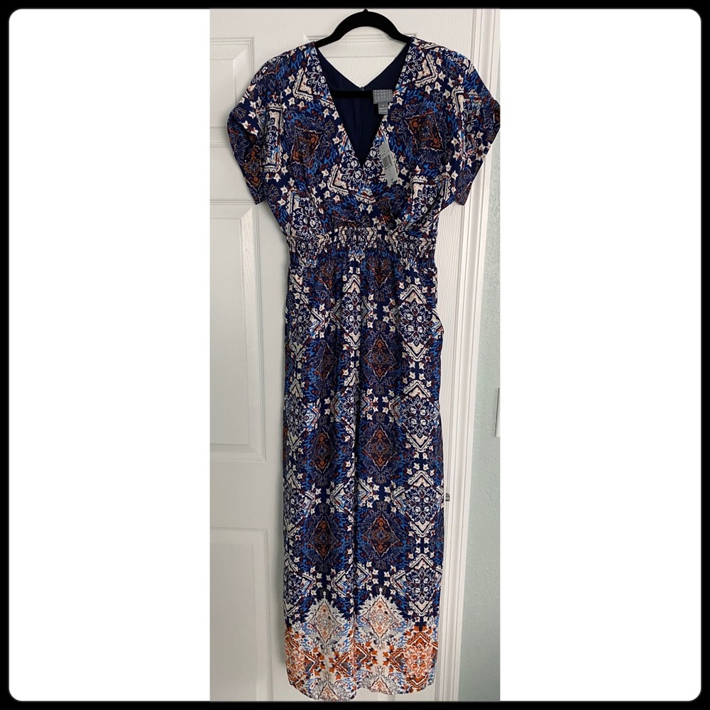 Rabbit Rabbit Rabbit Blue/Orange Jumpsuit - Picture 3 of 7